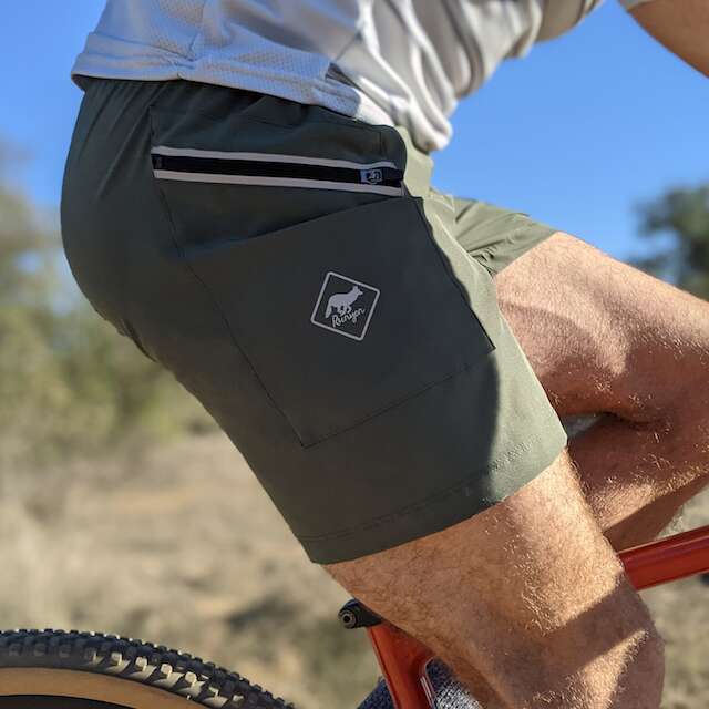 Runyon TrailStash 5" Gravel Short is multi-sport performance fitness short that works from running to hiking to casual cycling short, Made In USA