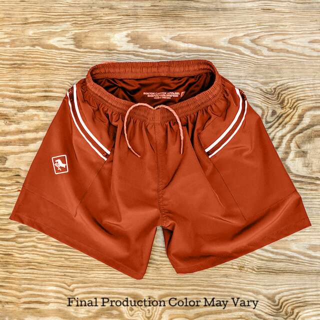 Runyon TrailStash 5" Gravel Short is multi-sport performance fitness short that works from running to hiking to casual cycling short, Made In USA