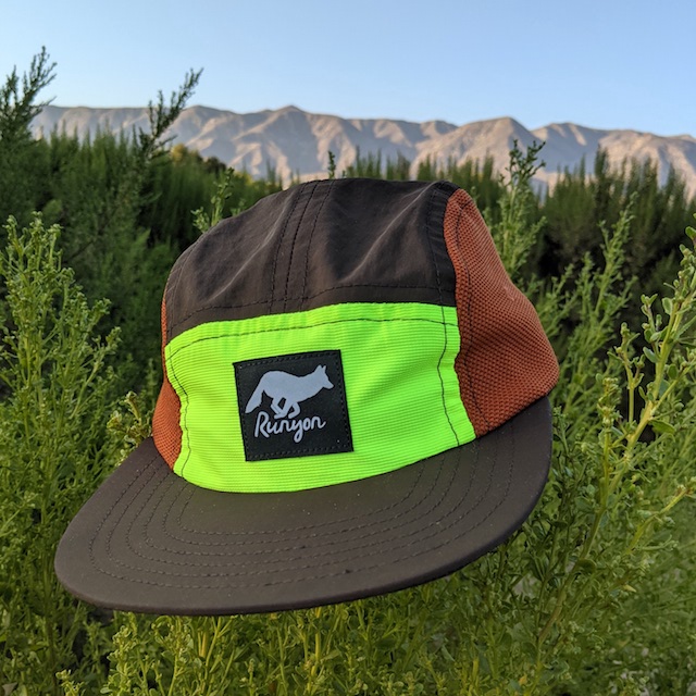 Runyon Made In USA Performance Camp Hat Burnt Neon